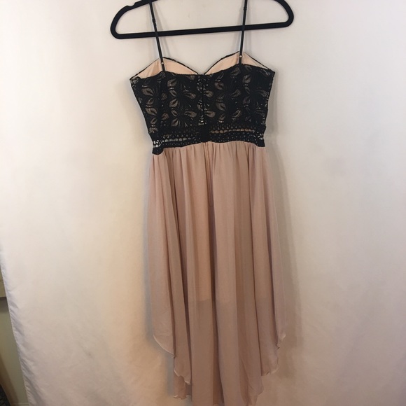 City Triangles High Low Dress Size 7 Dusty Rose - Picture 6 of 8